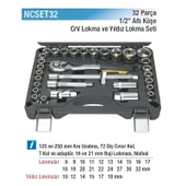 Nt Tools 32 Parça 1/2" Altıköşe ve Yıldız Lokma Seti NCSET32 thumbnail 2