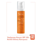 Avene Solaire Anti-age SPF50+ Yaşlanma Karşıtı Renkli Güneş Koruyucu 50 ml - 2