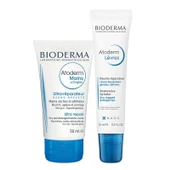 Bioderma Atoderm Hand Cream 50 ml + Atoderm Lip Balm 15 ml SET - 1
