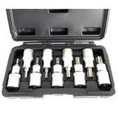 Nt Tools 9 Parça 1/2" Torx Lokma Seti CrV NCSET87 thumbnail 1