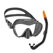 Apnea Royal Black Maske Şnorkel Set-SİYAH - 1