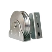 Dirim Ø50mm. Kepli Makara Metal Ray Makarası KM050 - 1