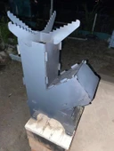 Roket Sobası Yemek Pişirmek İçin Roket Sobası Taşınabilir Odun Mini Yakma Sobası, Kamp Ateşi Sobası Yemek Pişirmek İçin - 4