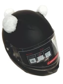 PELUŞ KASK KULAĞI (JK-P1) PANDA KULAK - BEYAZ - 3