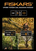 Fiskars UPX86 PowergrearX Teleskopik Yüksek Dal Budama Makası - 4
