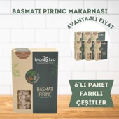 Biorootzo Artizan Bronz Kalıp  Glütensiz Vegan Basmati Pirinç Karışık 6lı Paket x 200 g Avantajlı Paket - 1