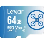 Lexar Fly 64GB Micro SD 160MB/60Mbs 4K V30 Hafıza Kartı - 1