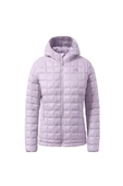 The North Face Thermoball Eco Hoodie 2.0 Kadın Mor Kapüşonlu Mont thumbnail 1