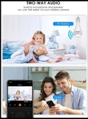 PANAROMİK 360 DERECE GÖSTEREN Wİ-Fİ İÇ MEKAN KAMERA - 5
