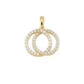 14 Ayar Altın Yuvarlak Kolye Ucu 1,47 gr thumbnail 1