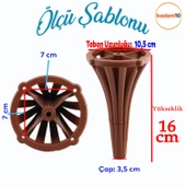 İstanbul 16 cm Kahverengi Mobilya Konsol Kanepe Koltuk Tv Ünitesi Baza Ayağı Orta Sehpası Ayakları thumbnail 2