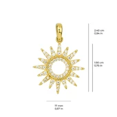 14 Ayar Altın Kolye Ucu 1,44 gr thumbnail 2