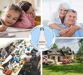 PANAROMİK 360 DERECE GÖSTEREN Wİ-Fİ İÇ MEKAN KAMERA - 4