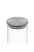 Borosilikat Cam Kavanoz Metal Kapaklı Silikon Contalı 8,5*15 cm - 2