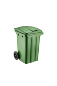 80 Litre Tekerlekli Plastik Çöp Konteyneri - 1