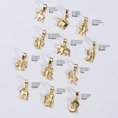 14 Ayar Altın Akrep Burç Kolye Ucu 0,70 gr thumbnail 7