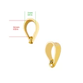 14 Ayar Altın Kova Burç Kolye Ucu 0,62 gr - 6