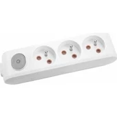 Viko Multi-Let Üçlü Priz Anahtarlı Topraklı - 1