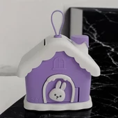 Tavşan Evi Şekilli Kumbara Hediyelik Eşya - 5