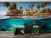 Ada Su Altı Duvar Kağıdı Baskı thumbnail 4