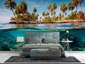 Ada Su Altı Duvar Kağıdı Baskı thumbnail 2