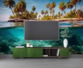 Ada Su Altı Duvar Kağıdı Baskı thumbnail 3