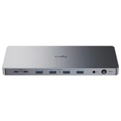 Cudy CS700 Dual 4K 2xHDMI 2xDisplayPort 2xUSB-C(10Gbps) 4xUSB-A 1xGigabit 100W PD Dock İstasyonu - 1
