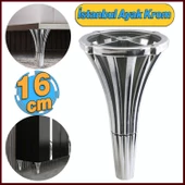 İstanbul 16 cm Krom Konsol Mobilya Kanepe Koltuk Tv Ünitesi Baza Ayağı Orta Sehpası Ayak Ayakları thumbnail 1