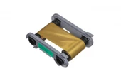 Evolis Primacy2 Metallic Gold Monochrome Ribon,1000 IMG RCT216NAAA - 1