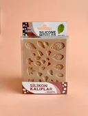 Smarta Silikon Kalıp - Minik Yapraklar - 1