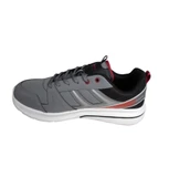 KİNETİX Erkek Gri Cilt Bağcıklı Kalın Taban Koşu Günlük Spor Ayakkabı thumbnail 3