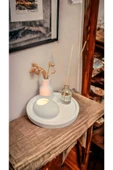 Konik Vazo Vanilya Oda Kokusu Ve Tealight Mumluk - 1