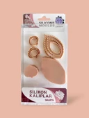 Smarta Silikon Kalıp -  Çiçekler - Ortanca - 1
