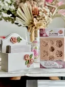 Smarta Silikon Kalıp - Mobilya Süsleme - Güller - 2