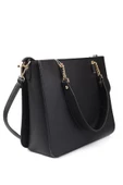 362 Kadın Deri Omuz Çantası Siyah - 03673 thumbnail 1