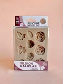Smarta Silikon Kalıp - Mobilya Süsleme - Güller - 1