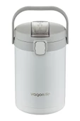 Vagonlife Çelik Yemek Termosu Isı Yalıtımlı 3 Kaseli 2.1LT Sızdırmaz Vakumlu Kap Taşıma Kulplu -FF10089 - 11