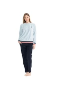 Us Polo Kadın Açık Mavi Pijama Takım 17079 - 1