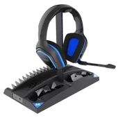 iPega PG-P4009 Playstation 4 Şarj İstasyonu ve Kulaklık Standı - 2