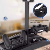 iPega PG-P4009 Playstation 4 Şarj İstasyonu ve Kulaklık Standı - 5