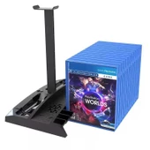 iPega PG-P4009 Playstation 4 Şarj İstasyonu ve Kulaklık Standı - 8