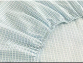 English Home Wave Dots Kolay Ütülenir Tek Kişilik Lastıklı Çarşaf 100x200 Cm Seledon - 3