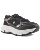 U.s. Polo Assn. Viavai 4Pr Kadın Siyah Günlük Spor Ayakkabı thumbnail 2