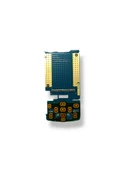 Samsung E250 Mavi üst Tuş Bordu Samsung SGH-E250 Serisi Uyumlu üst Tuş Bordu LCD Ekran Bordu - 2