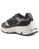U.s. Polo Assn. Viavai 4Pr Kadın Siyah Günlük Spor Ayakkabı thumbnail 3