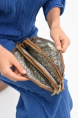 Klinkır Kumaş Mini Çapraz Askılı Kadın Çanta 571 Collection Yağmur Geçirmez El Çantası 20*10 Cm - 10