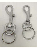 Hagiki (2 Li Set ) Büyük Boy ve Orta Boy Anahtarlık Bele Takmalı Kancalı Anahtarlık Gemici Model (2 Li Set ) - 1