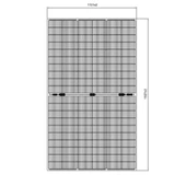 450W Esnek Güneş Paneli Marin Tipi Solar Panel HT72-166M (L) - 2