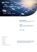 450W Esnek Güneş Paneli Marin Tipi Solar Panel HT72-166M (L) - 3
