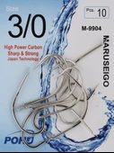 Pohu M-9904 Sb No: 3/0 10'lu Paket  Olta Iğnesi - 1